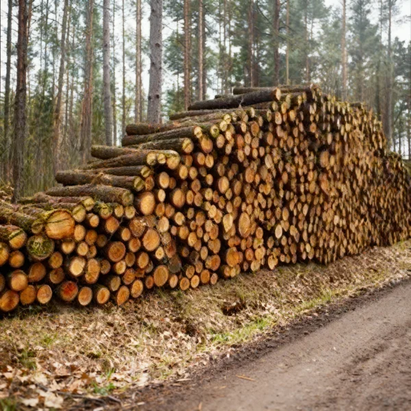 Eichenstammholz – 5 LKW-Ladungen (250 rm) – PEFC-zertifiziert
